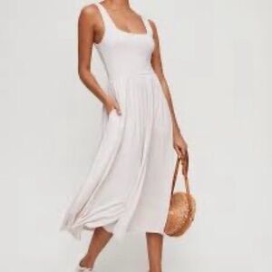 Artizia Wilfred Free Beautiful Sift Pink Maxi Dress XXS